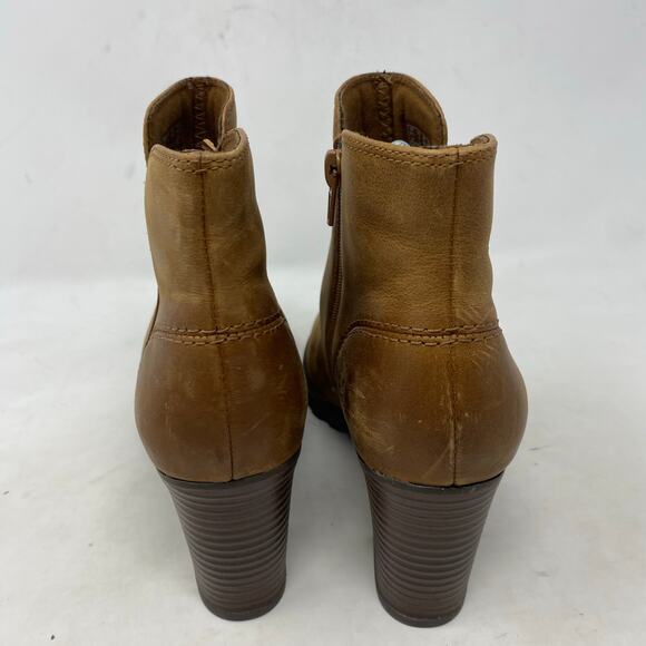 Clarks Collection Verona Trish Ankle Bootie Brown Womens Size 8 - Picture 5 of 8